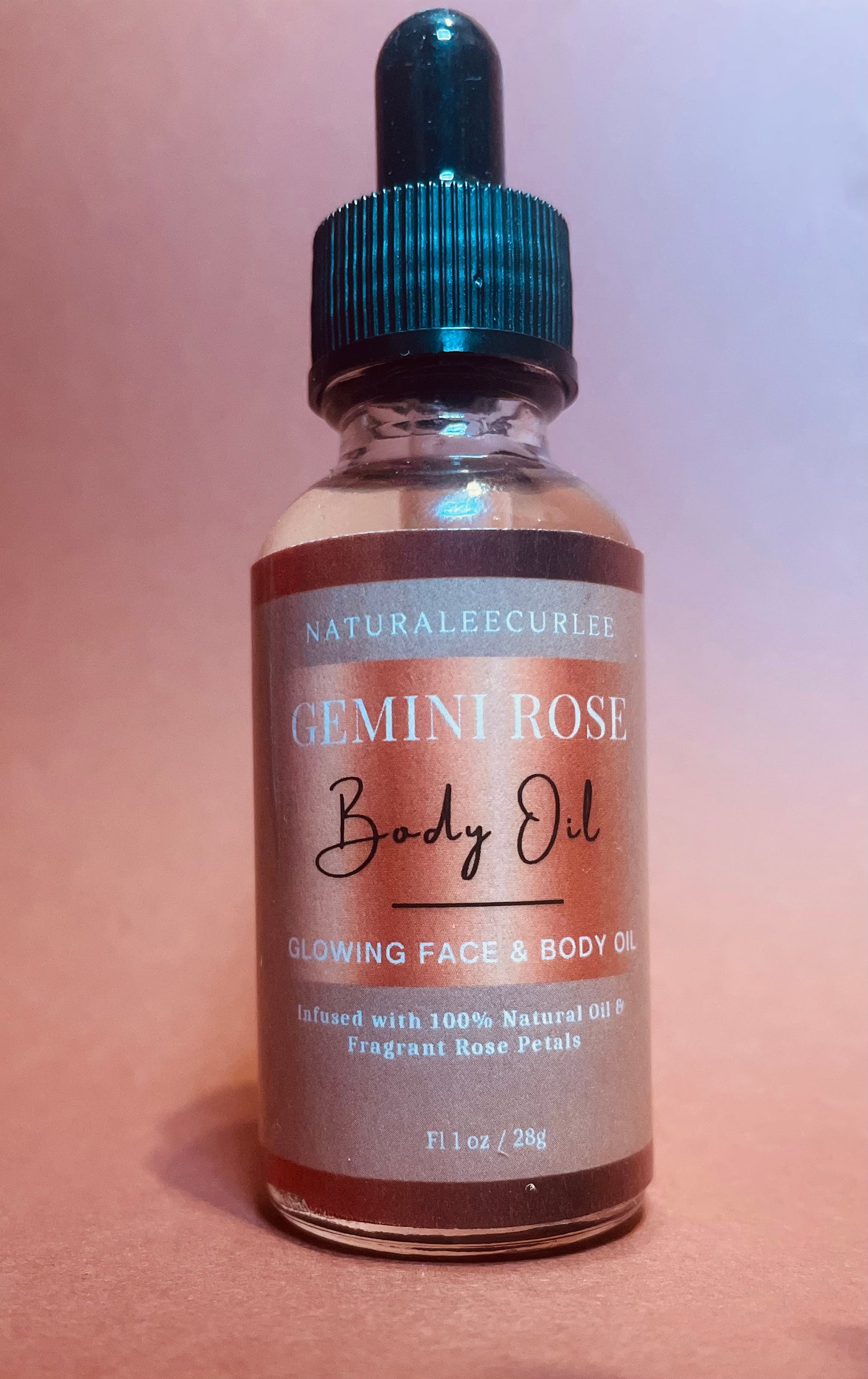 Gemini Rose Body Oil